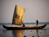 Buy Sail Canoe on Vembanad Lake at AllPosters.com