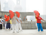 Buy Tai Chi on the Bund Promenade at AllPosters.com