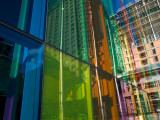 Buy Coloured Glass Panels on Palais Des Congres at AllPosters.com