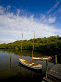 Buy Traditional Florida Shallow Draft Boats Moored at Cock's Footbridge, Spanish Point at AllPosters.com