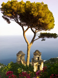 View from the 13th Century Villa Rufolo in Ravello, Amalfi Coast