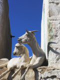 Buy Goats Sitting by House in Old Town at AllPosters.com