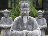 Statues Outside Khai Dinh Royal Tomb