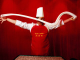 Noodle Maker Stretching Dough, Peking Garden Restaurant