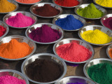 Colurful Holi Festival Powders