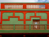 Buy Architectural Detail of Facade with Balcony at AllPosters.com
