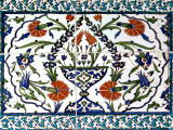 Iznik Tiles Detail at Hunkar Kasri