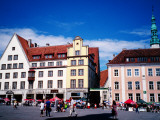 Buy The Town Hall Square of Tallinn is Dominated by the Only Surviving Gothic Town Hall in N. Europe at AllPosters.com
