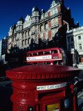 Buy Postbox with Bus in Background at AllPosters.com