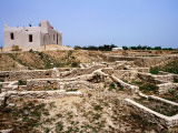 Mud House Near Excavations of Bronze Age Settlement Tel Sa'Ad