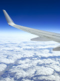 Buy Wing of Boeing 767 with Clouds over Southwestern Australia at AllPosters.com