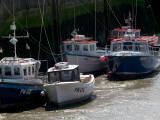 Fishing Boats at Low Tide