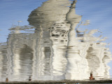 Reflection of Taj Mahal in Yamuna River