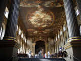 Interior of the Painted Hall at the Old Royal Naval College, Greenwich