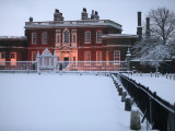 Ranger's House in Snow, Greenwich Park