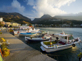 Boats Moored in Plakias Harbour