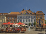 Sidewalk Cafes and Houses at Alter Markt