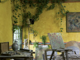 Buy Artists' Atelier in the Gardens of the Ancien Hotel Baudy at AllPosters.com
