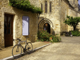 Buy Racing Bike Parked in Street of Village of Daglan at AllPosters.com