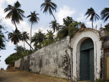 Buy Wooden Colonial Door of Abandoned House at AllPosters.com