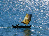 Buy Sailing Pirogue in the Mozambique Channel, Hell-Ville (Andoany) at AllPosters.com