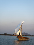 Dhow on Lake Malawi, Cape Maclear