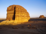Rock Hewn Qasr Al-Farid Tomb at Nabataean City