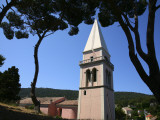 Pines with St Antony's Church (Crka Sveti Antun)