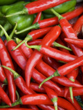 Fresh Chillies for Sale at Psar Nat Market