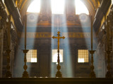 Crosses on Altar in St Peter's Basilica