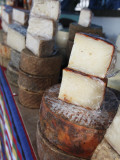Goat's Cheese on Farmers' Market Stall Near Plaza Nuestra Senora Del Pino