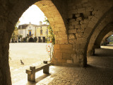Buy Monpazier's Arcaded Main Square - Place Du 19 Mars 1962 at AllPosters.com