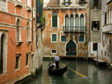 Gondola on Canal in San Marco District