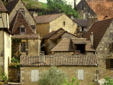 Buy Village Houses and Roofs of Castelnaud Village at AllPosters.com