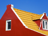 Buy Roof and Gable of Traditional Aruban House at AllPosters.com