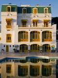 Hotel Les Mimosas Reflected in Swimming Pool