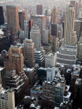Manhattan Buildings from Rockefeller Center
