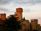 Rocca Scaligera Castle at Lago Di Garda