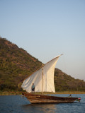 Dhow on Lake Malawi, Cape Maclear