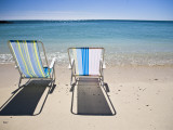 Beach Chairs on Shore