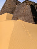 Meroe Pyramids in Sand