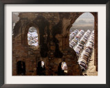 Muslims Offer Eid Prayers at the Ruins of Jami Mosque, Which was Built in 1345 AD