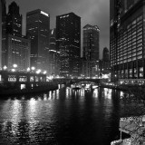 Buy Chicago River at Night at AllPosters.com