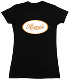 Juniors: Hawaii out of Different Island Names T-Shirt