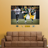 Aaron Rodgers Scramble Mural
