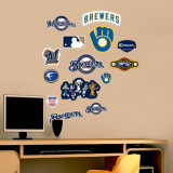 Buy Brewers - Fathead Junior Logosheet &nbsp; at AllPosters.com