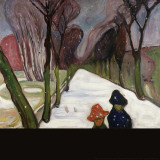 Buy Avenue in the Snow at AllPosters.com