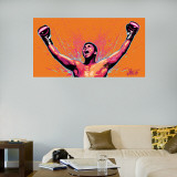 Ali Celebration Illustration Mural