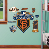 Buy San Francisco Giants 2010 WS Champions Logo - Fathead Junior at AllPosters.com