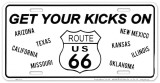 Route 66 Kicks B&W